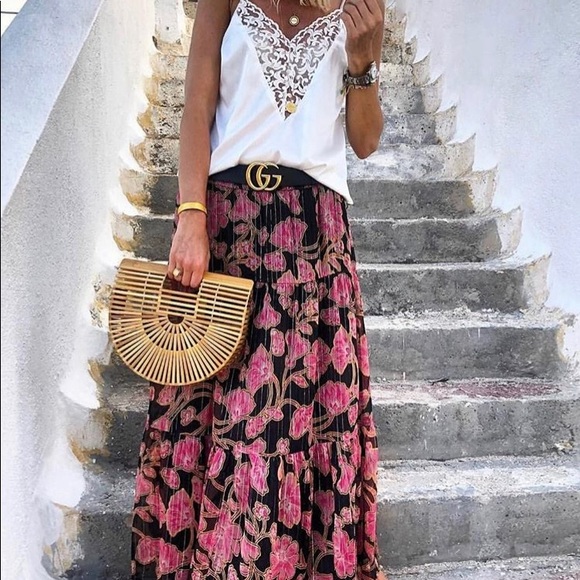 🎉HP🎉 C&C California BAMBOO BAG - SQUARE NWT - Picture 3 of 7